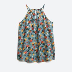 Stitchfix PAPERMOON Walita Cutout Detail Blouse  M | Blue